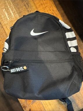 Nike Black Swoosh Backpack - mini